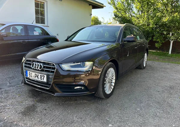 samochody osobowe Audi A4 cena 42990 przebieg: 236000, rok produkcji 2013 z Lipno